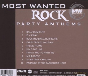 Rock Party Anthems [CD]