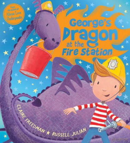 George's Dragon at the Fire Station - Claire Freedman [KSIĄŻKA]