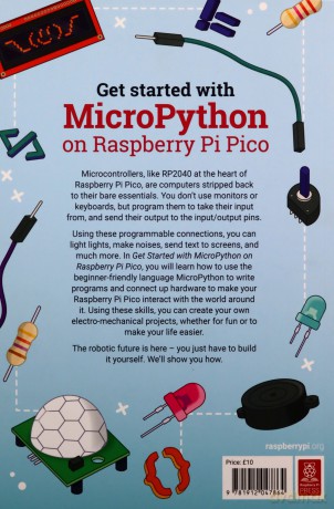 Get Started with MicroPython on Raspberry Pi Pico - Gareth Halfacree [KSIĄŻKA]