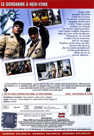 Żandarm w Nowym Jorku [DVD]