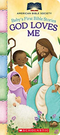 God Loves Me (Baby's First Bible Stories) (American Bible Society) - Virginia Allyn [KSIĄŻKA]