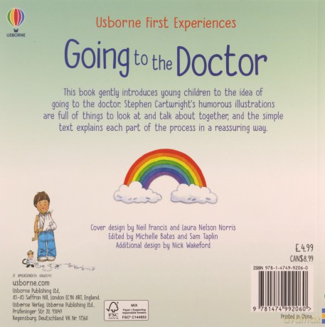 Going to the Doctor (First Experiences): 1 - Anne Civardi [KSIĄŻKA]