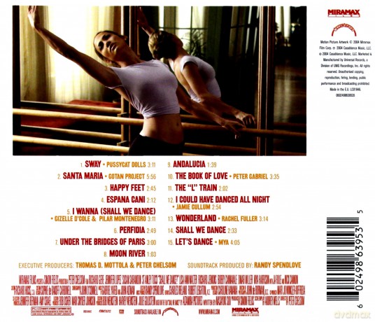 Shall We Dance? soundtrack (Zatańcz ze mną) [CD]