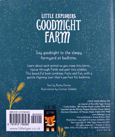Goodnight Farm (Little Explorers) - Becky Davies [KSIĄŻKA]
