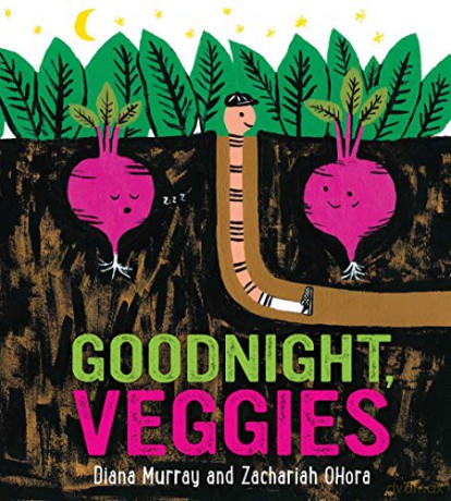 Goodnight, Veggies (Board Book) - Murray Diana Murray [KSIĄŻKA]