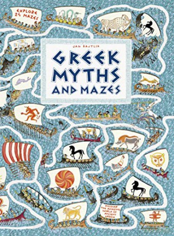 Greek Myths and Mazes (Walker Studio) - Jan Bajtlik [KSIĄŻKA]