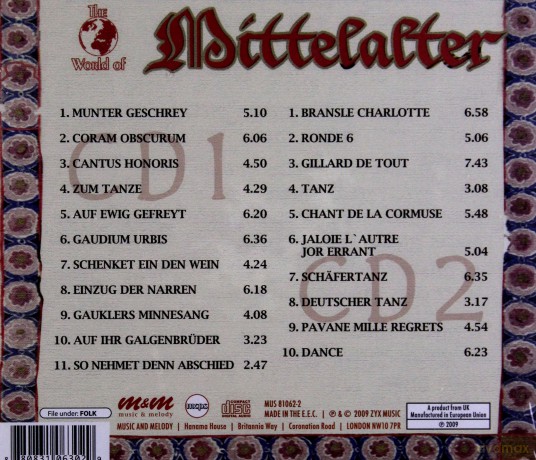 The World.of Mittelalter [2CD]