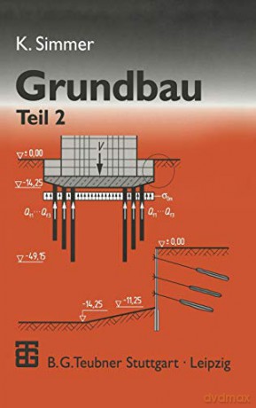 Grundbau: Teil 2 Baugruben und Gründungen - Konrad Simmer [KSIĄŻKA]
