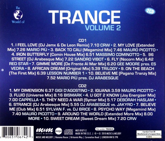 W.o. Trance Vol. 2 [2CD]