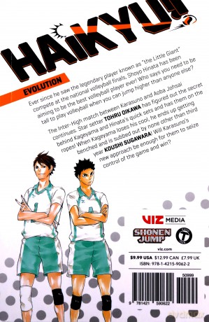 Haikyu!!, Vol. 7: Evolution - Haruichi Furudate [KSIĄŻKA]