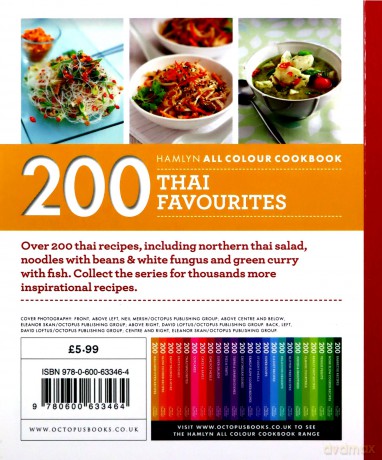 Hamlyn All Colour Cookery: 200 Thai Favourites: Hamlyn All Colour Cookbook - Oi Cheepchaiissara [KSIĄŻKA]