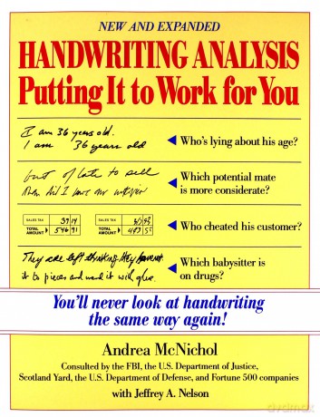 Handwriting Analysis: Putting It to Work for You (NTC REFERENCE) - Andrea McNichol [KSIĄŻKA]