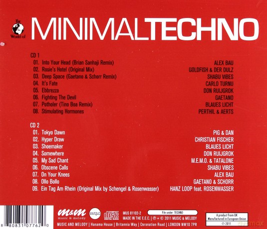 W.o. Minimal Techno [2CD]