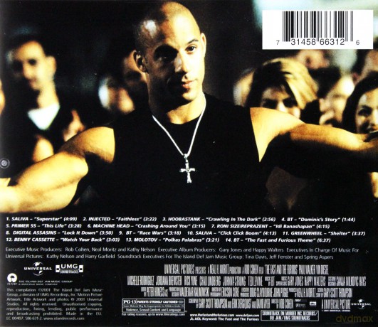 More Fast and Furious: The Fast and Furious soundtrack (Szybcy i wściekli) [CD]