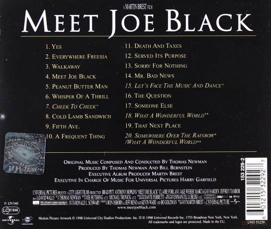 Meet Joe Black soundtrack (Joe Black) [CD]