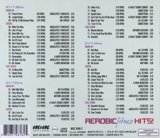 Aerobic-Fitness Hits! [3CD]