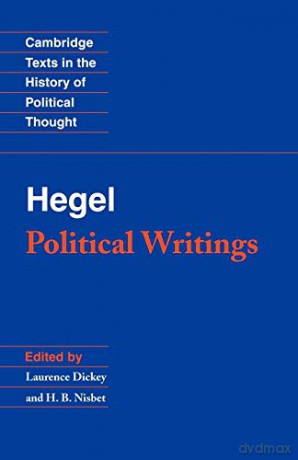 Hegel: Political Writings (Cambridge Texts in the History of Political Thought) - Georg Wilhelm Friedrich Hegel [KSIĄŻKA]