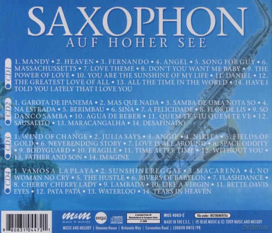 Saxophon Auf Hoher See [4CD]