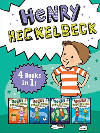 Henry Heckelbeck 4 Books in 1!: Henry Heckelbeck Gets a Dragon; Henry Heckelbeck Never Cheats; Henry Heckelbeck and the Haunted Hideout; Henry Heckelbeck Spells Trouble - Wanda Coven [KSIĄŻKA]