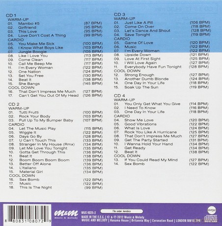 Step Aerobic: Chart Hits [4CD]