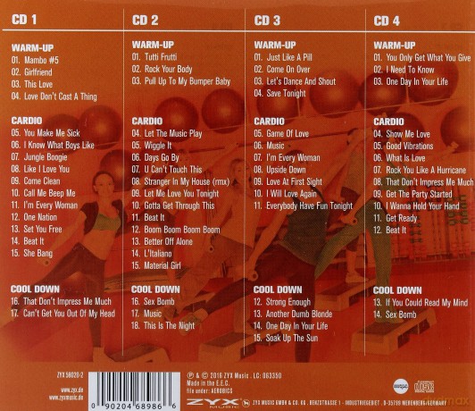 Step Aerobic: Chart Hits [4CD]
