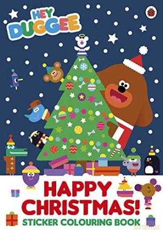 Hey Duggee: Happy Christmas! Sticker Colouring Book - Hey Duggee [KSIĄŻKA]