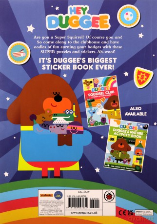 Hey Duggee: Super Stickers - Hey Duggee [KSIĄŻKA]