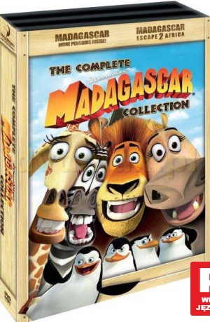 Madagaskar 1+2 Pakiet [2DVD]