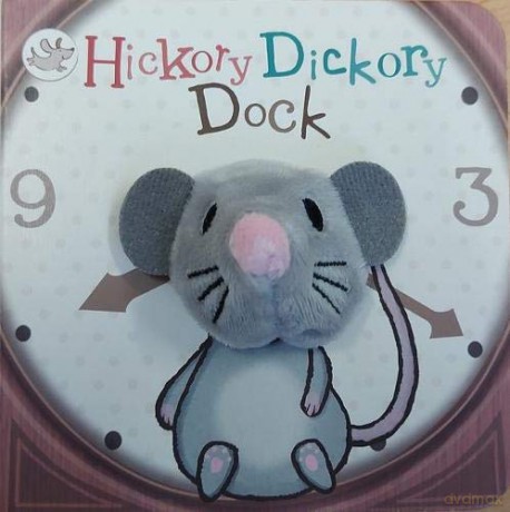 Hickory Dickory Dock (Finger Puppet Nursery Rhyme Board Book with Mouse puppet for ages 0 and up) [KSIĄŻKA]