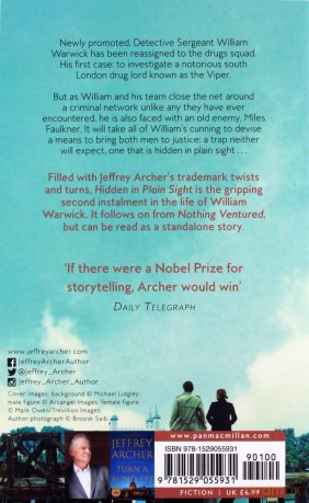 Hidden in Plain Sight: Jeffrey Archer (William Warwick Novels) - Jeffrey Archer [KSIĄŻKA]