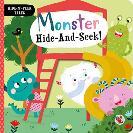 Hide-and-Peep Tales: Monster hide-and-seek! - Centum Books Ltd [KSIĄŻKA]