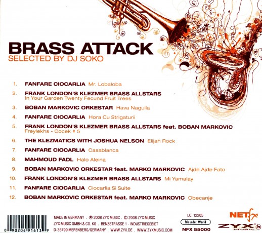 Brass Attack Selected By DJ So [CD]