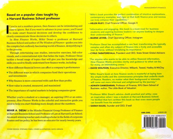 How Finance Works: The HBR Guide to Thinking Smart About the Numbers - Mihir Desai [KSIĄŻKA]