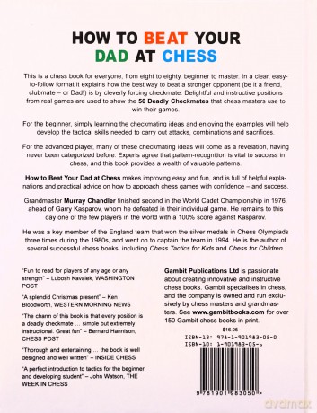 How to Beat Your Dad at Chess (Chess for Schools) - Murray Chandler [KSIĄŻKA]