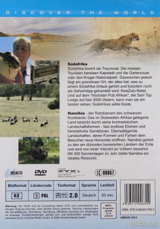 Discover The World: Afryka Południowa - Namibia [DVD]