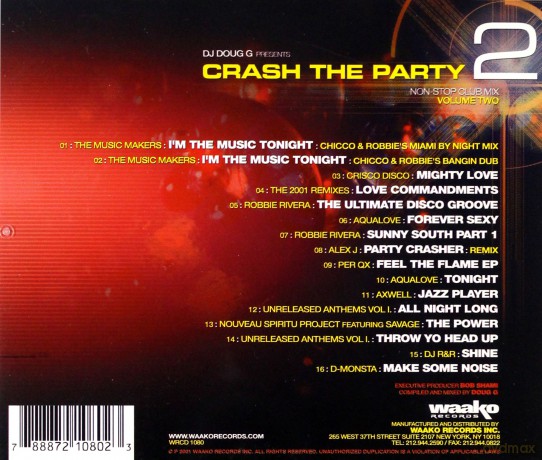 Crash The Party 2 [CD]