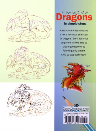 How to Draw: Dragons: in simple steps - Paul Bryn Davies [KSIĄŻKA]
