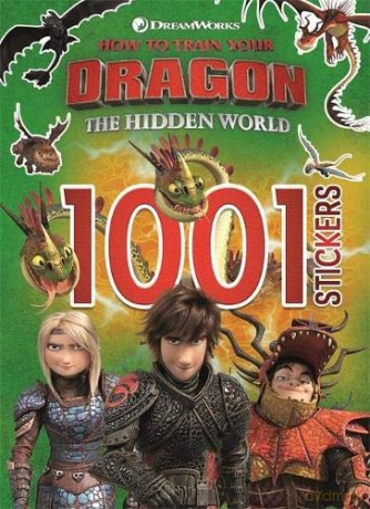 How to Train Your Dragon The Hidden World: 1001 Stickers [KSIĄŻKA]