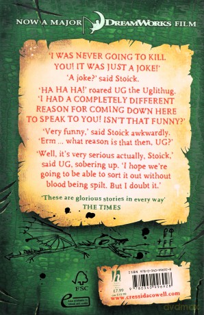 How to Train Your Dragon: How to Break a Dragon's Heart: Book 8 - Cressida Cowell [KSIĄŻKA]