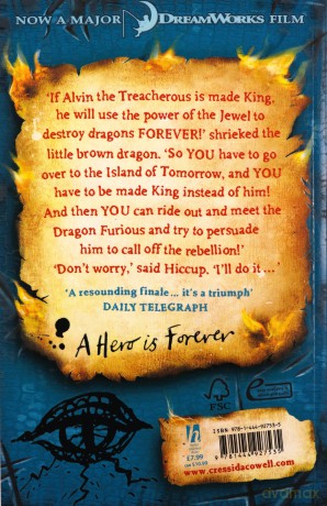 How to Train Your Dragon: How to Fight a Dragon's Fury: Book 12 - Cressida Cowell [KSIĄŻKA]