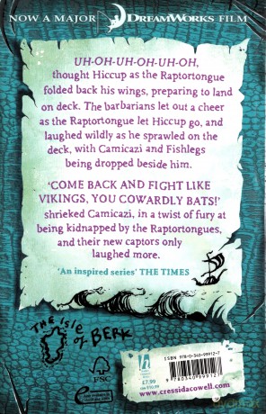 How to Train Your Dragon: How to Ride a Dragon's Storm: Book 7 - Cressida Cowell [KSIĄŻKA]
