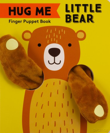Hug Me Little Bear: Finger Puppet Book: (baby's First Book, Animal Books for Toddlers, Interactive Books for Toddlers) (Little Finger Puppet Board Books): 1 - Chronicle Books [KSIĄŻKA]