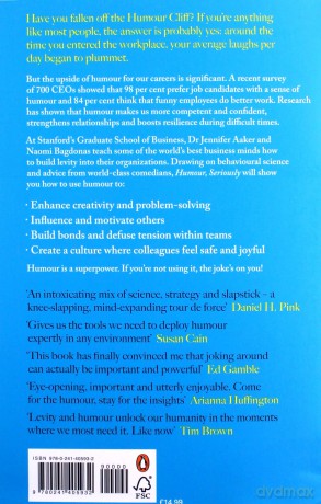 Humour, Seriously: Why Humour Is A Superpower At Work And In Life - Jennifer Aaker [KSIĄŻKA]