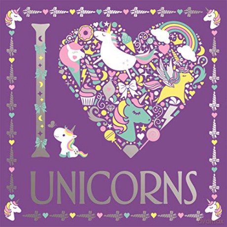 I Heart Unicorns (I Heart Pocket Colouring) - Jessie Eckel [KSIĄŻKA]