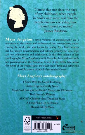 I Know Why The Caged Bird Sings: The international Classic and Sunday Times Top Ten Bestseller (Virago Modern Classics) - Dr Maya Angelou [KSIĄŻKA]
