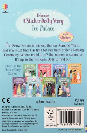 Ice Palace (Sticker Dollies): 1 (Sticker Dolly Stories) - Zanna Davidson [KSIĄŻKA]