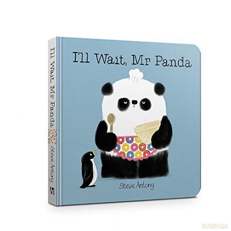 I'll Wait, Mr Panda Board Book - Steve Antony [KSIĄŻKA]
