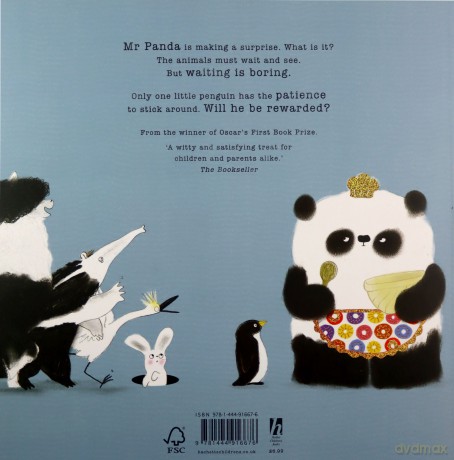 I'll Wait, Mr Panda: Board Book - Steve Antony [KSIĄŻKA]