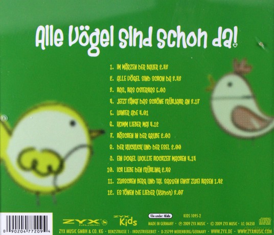 Alle Vögel Sind Schon Da! [CD]