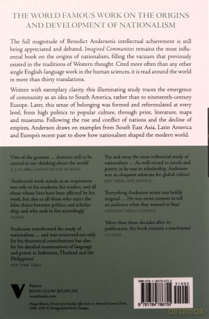 Imagined Communities: Reflections on the Origin and Spread of Nationalism - Benedict Anderson [KSIĄŻKA]